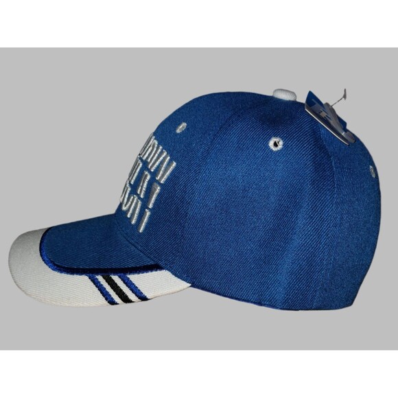 Embroidered Blue Kentucky Adjustable Baseball Cap - Picture 2 of 4